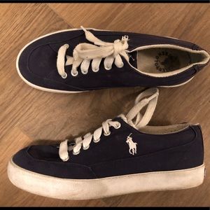 Navy Blue Ralph Lauren Polo Shoes